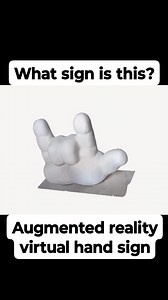 What sign is this augmented reality virtual sign? | Thomas Boyce Clark