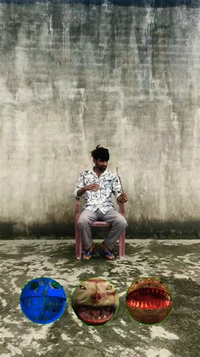 Pacman vs Snake, dinosour, Alien dance - magic video