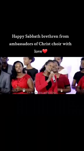 Happy Sabbath with Ambassadors of Christ Choir | Sarah Sanyu Music