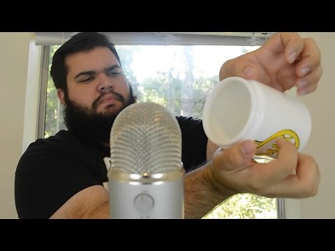 ASMR setting and breaking the pattern (tapping, whispers)