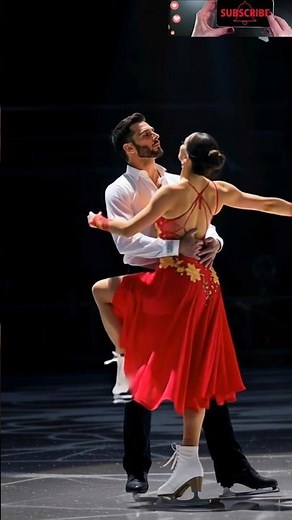 Dynamic Skating Duo Delivers a Perfect Lift on Ice