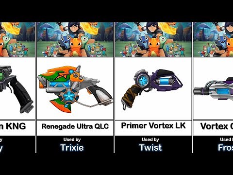 All Slug Blasters In Slugterra.