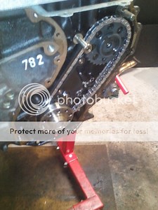 Lower timing chain replacement