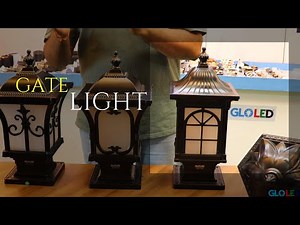 LED Gate Lights for Homes | Modern Outdoor & Entrance Lighting by GLOLED