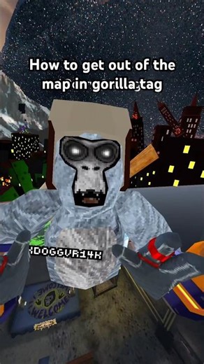 How To GET OUT Of the MAP In Gorilla Tag