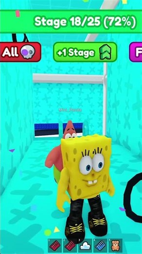 SpongeBob Patrick 67 Brainrot 124 #spongebob #roblox #67