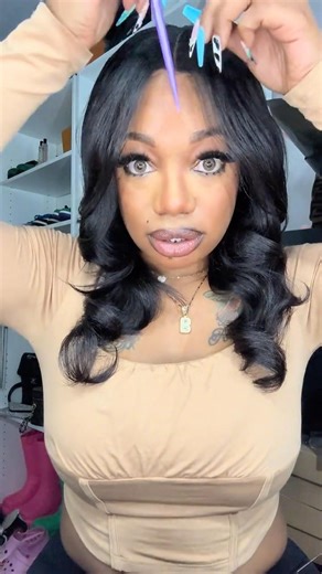 Quick wig install Grwm ✨💕 #howto #wiginstall #wigs #grwm #ootd #beauty