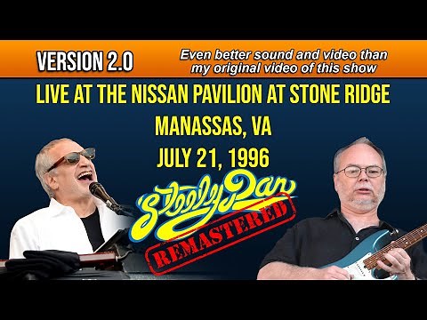 Steely Dan 1996-07-21 Manassas, VA | Remastered Full Concert | 1080p AI Upscaled