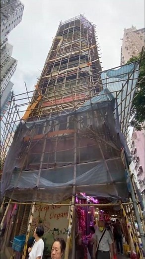 ¡Así construyen rascacielos con bambú en 2025!