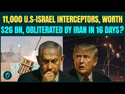 Iran BOMBINGS Leave U.S, Israel DEFENSELESS? Iran’s 33 Missiles, 94 Drones/Day OBLITERATE Iron Dome