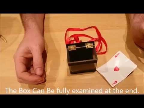 Crystal Switch Box Magic Trick