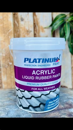 NO MORE ROOF LEAKS ☔️Introducing our acrylic liquid rubber paints to waterproof galvanized, tile and cement roofs. Tlokweng 📍We also courier nationwide through Sprint Couriers Available colors: Black - Terracotta - Grey - Burgundy - Charcoal Suitable for : ☑ : Concrete Roofs ☑ : IBR Roofs ☑ : Zinc Roofs ☑ : Tiled Roofs ☑ : Existing Torch On Applications ☑ : Leaking Skylights ☑ : Leaking Balconies ☑ : Leaking Showers ☑ : Roof Trusses ☑ : Wood ☑ : Plastered Walls ☑ : Exterior Walls ☑ : Interior W