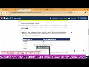 Project LO 07: Excel 2021 Skills Approach - Ch 6 Challenge Yourself 6.3 [5.83%]
