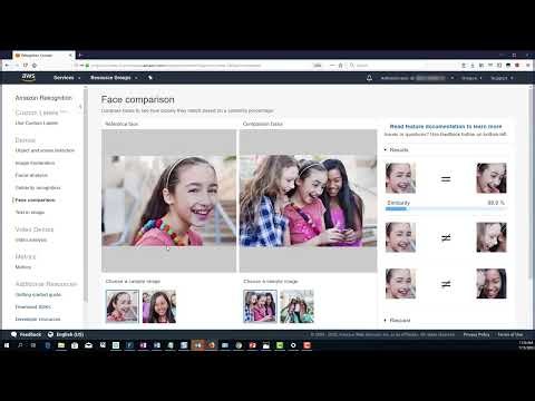Demo Video Analysis with Amazon Rekognition