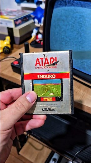 Direto dos anos 80! Enduro - Atari 2600