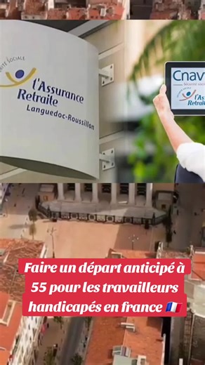 Départ anticipé à la retraite pour travailleurs handicapés