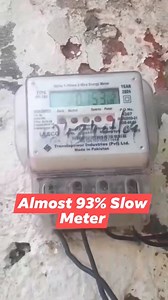 18K views · 91 reactions | How to Check the Slowness of Energy Meter . . . . . #IESCO #PESCO #FESCO #SEPCO #NTDC #TESCO #HESCO #MEPCO #QESCO #LESCO #GEPCO #WAPDA | WAPDA Engineers/Officers/Officials Only | Facebook