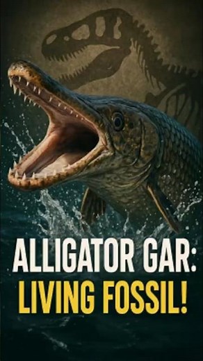 "Alligator Gar: The Living Fossil of American Rivers!"