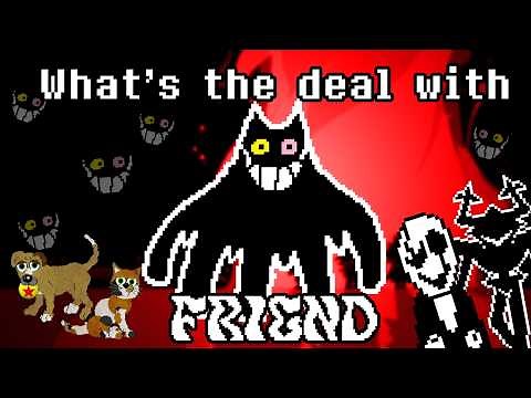FRIEND: What is the Demon Cat with the Pointed Tail? | Deltarune Theory Analysis and Discussion