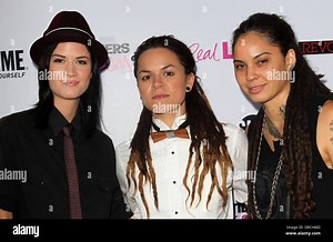 Kelsey Chavarria, Whitney Mixter, Ruby Croak Showtime and Frontiers Media Co-Host Exclusive Soiree Celebrating Season 3 of "The Real L Word" held at Revolver Video Bar West Hollywood, California - 17.07.12 Stock Photo - Alamy