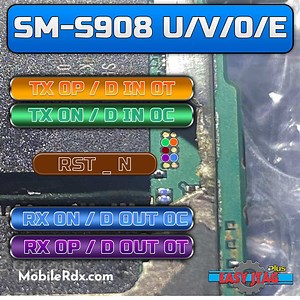 Samsung Galaxy S22 Ultra ISP PinOUT | Test Point Image