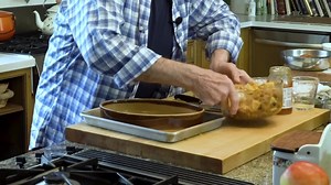 Here’s a delicious idea - Apple Brown Betty. Jacques hates wasting food, and has the intuition and the skills to create something delicious out of leftovers and scraps. . In this video recipe, Jacques uses, leftover bread, a croissant, and some dry pieces of cake. He adds fresh fruit and jam to create a delicious, and warming baked dessert. Happy Cooking. . #jacquespepin #recipe #video #dessert #apple #pear #jam #easy #quick #videorecipe #dessertrecipe #applerecipes #quickrecipes #happycooking |
