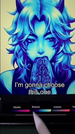 how to use GRADIENT MAP in IBISPAINT and PROCREATE #shorts #procreate #ibispaintx