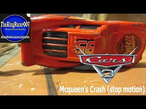 Cars 3 - Mcqueen's Crash (stop motion)