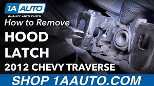 How to Replace Hood Latch 2009-17 Chevy Traverse