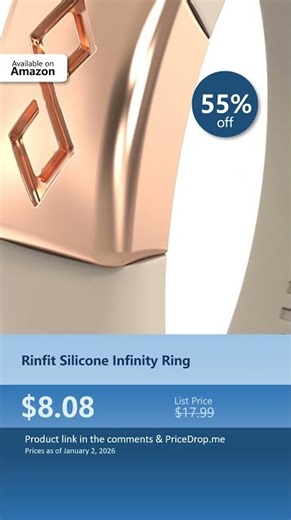 Rinfit Silicone Infinity Ring