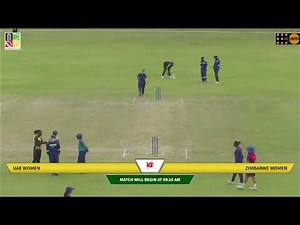 Zimbabwe Women vs UAE Women - 1st WODI