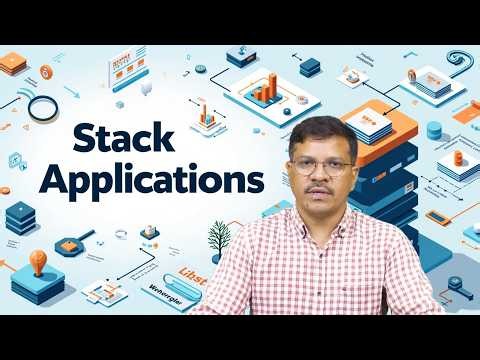 Stack Applications by Dr. B Ravi Kumar
