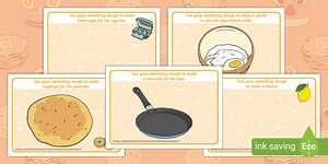 Pancake Modelling Dough Mats