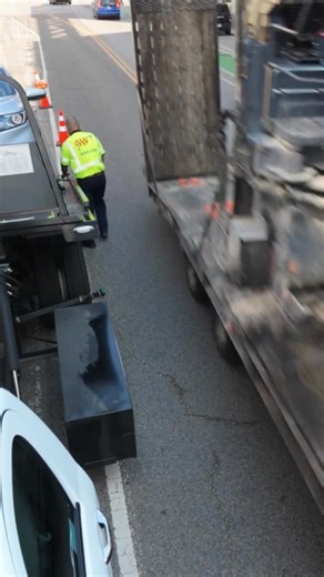 Every day, their office is the side of the road. A single careless...