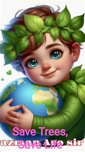 Plant trees, Save Environment | #kidseducatio #govtschool #education #motivation #shorts