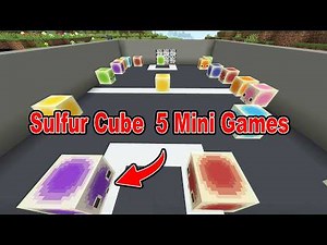 5 Sulfur Cube Mini Games To Play In The Next Minecraft Update