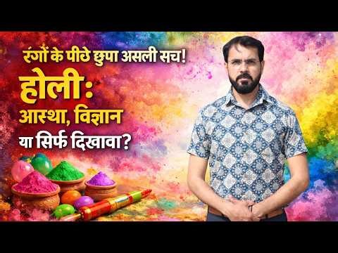 The Hidden Truth Behind Holi Colors | Faith, Science or Just a Myth?