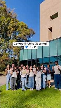 UCSB first-year decisions are out! Welcome to UC Santa Barbara, future Gauchos. #CollegeAcceptance