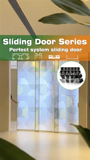 Aluminum profiles OEM/ODM on Instagram: "👏Perfect system sliding door Sliding door suitable for your home design, we provide materials and finished products. - Easy install. - Mute track with soft closing. 🌐:www.royenalu.com 📞:WhatsApp: +86 13929977121 📫: info@royenalu.com #RoyenAluminum #Royenalu #supplier#architecture#interiordesigner#slidingdoor #glassdoor#wardrobedesign #wardrobedoor#slimprofile #doordesign#residentialdesign #bedroomdesign#swingdoor #slimprofiles#wooddoor #invisibledoor