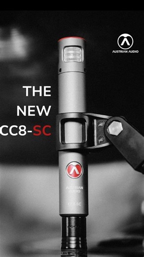 Austrian Audio on Instagram: "Meet the CC8-SC – Austrian Audio’s new supercardioid small-diaphragm condenser mic. Designed for precision, clarity, and maximum focus, the CC8-SC isolates your sound source, handles extreme dynamics, and delivers crystal-clear recordings from delicate strings to roaring drums. Perfect for studio, stage, and content creation. Why the CC8-SC? • Supercardioid pattern – Focus on what matters. • Ultra-low 13 dB(A) self-noise – Every detail counts. Best in its class. • H