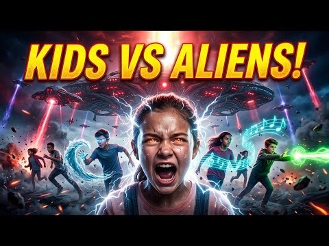 A Group of Kids vs. An Alien Invasion! | iMovie English