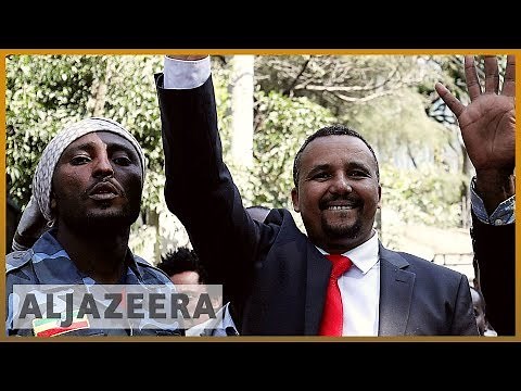 Ethiopia protests: Police surround activist's home