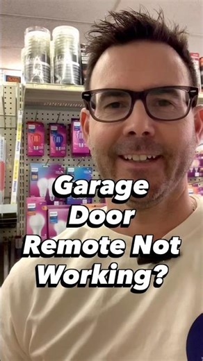 If your garage door remote stopped working, check this