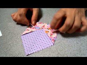 八角形の折り紙箱 1/2