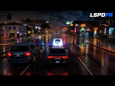GTA 5 LSPDFR Police Patrol | Realistic Traffic Stops & Pursuits | GTAV Mod | LSPDFR |
