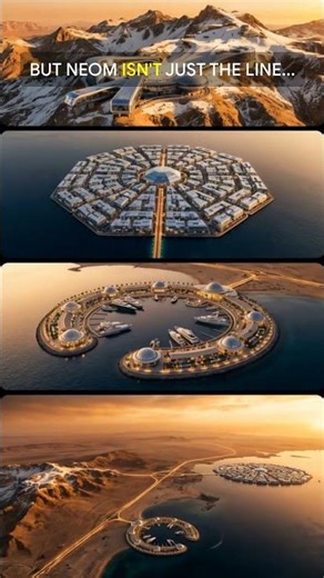 The $500 Billion NEOM Project — Saudi Arabia’s New Futuristic City 🌆🇸🇦