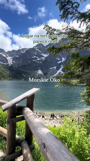 Poland 🇵🇱 Polska Travel | Hotels | Food | Tips on Instagram: "Nature’s masterpiece hidden in the mountains 🏞️💙Tag someone who’d love this peaceful spot! 🌲 📍Morskie Oko, Poland"
