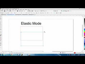 Corel Draw Tips & Tricks Shape Tool Elastic Mode