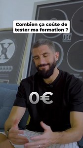 Combien ça coûte de tester ma formation ?