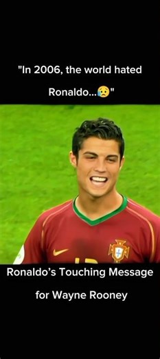 What really happened in 2006?#Shorts #Football #CR7 #Ronaldo #WayneRooney #Soccer #Viral